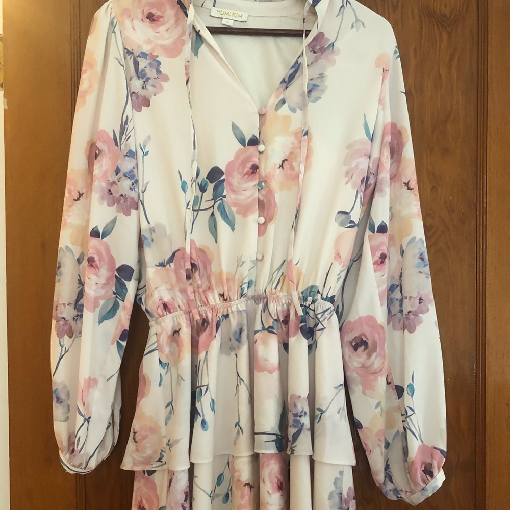 Yumi Kim Love Always Dress Dutch Roses Ivory med